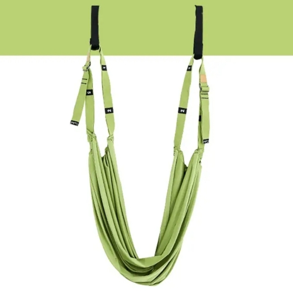 Accessories - Aerial Yoga Belt Leg Stretching Inversion Pilates NIP Green